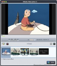 4Media Video Joiner for Mac screenshot